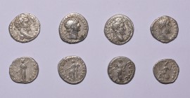 Ancient Roman Imperial Coins - Severan and Earlier Denarii Group [4]
2nd-3rd century AD. Group of four denarii including Trajan. 12.08 grams total. [...