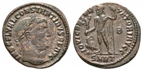 Ancient Roman Imperial Coins - Constantine I (the Great) - Jupiter Follis
313-314 AD. Heraclea mint. Obv: IMP C FL VAL CONSTANTINVS P F AVG legend wi...