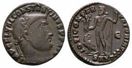 Ancient Roman Imperial Coins - Constantine I (the Great) - Jupiter Follis
313-314 AD. Heraclea mint. Obv: IMP C FL VAL CONSTANTINVS P F AVG legend wi...