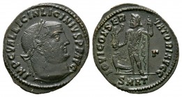 Ancient Roman Imperial Coins - Licinius - Jupiter Follis
312 AD. Heraclea mint. Obv: IMP C VAL LICIN LICINIVS P F AVG legend with laureate bust right...