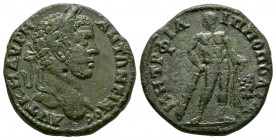 Ancient Roman Imperial Coins - Caracalla - Philippopolis - Herakles Bronze
198-217 AD. Obv: AVT K M AVRH ANTWNEINOC legend with laureate head right. ...