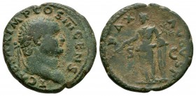Ancient Roman Imperial Coins - Titus - Pax As
73 AD. Rome mint. Obv: T CAESAR IMP COS III CENS legend with laureate bust right. Rev: PAX AVGVST legen...