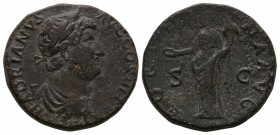 Ancient Roman Imperial Coins - Hadrian - Fortuna-Concordia Sestertius
137 AD. Rome mint. Obv: HADRIANVS AVG COS III P P legend with laureate, draped ...