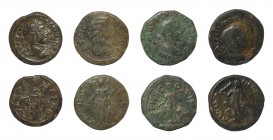 Ancient Roman Provincial Coins - Mixed Bronzes [4]
2nd-3rd century AD. Group comprising: provincial issues, including Volusian, Moesia Superior (Moes...