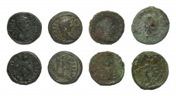 Ancient Roman Provincial Coins - Mixed Bronzes [4]
3rd century AD. Group comprising: mixed issues, figural reverse types. 36.30 grams total. [4, No R...