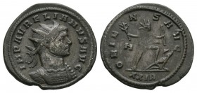 Ancient Roman Imperial Coins - Aurelian - Sol Antoninianus
274 AD. Ticinum mint. Obv: IMP C AVRELIANVS AVG legend with radiate and cuirassed bust rig...