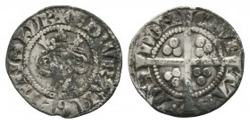 English Medieval Coins - Edward I - London - Halfpenny
1279-1307 AD. Class 3. Obv: facing bust with +EDW R ANGL DNS HYB legend. Rev: long cross and p...