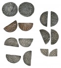 English Medieval Coins - Henry II to Henry III - Short Cross Pennies and Cut Fractions [7]
1180-1247 AD. Group comprising: penny (Abel at London); cu...