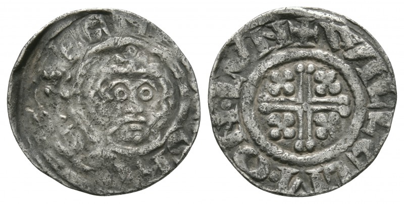 English Medieval Coins - Richard I - London / Willelm - Short Cross Penny
. Cla...