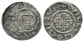 English Medieval Coins - Richard I - London / Willelm - Short Cross Penny
. Class 4a. Obv: facing bust with sceptre and HENRICVS REX legend. Rev: sho...
