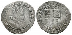 English Stuart Coins - James I - 1608 - Sixpence
Dated 1608 AD. Second coinage, fourth bust. Obv: profile bust with VI behind and IACOBVS D G MAG BRI...