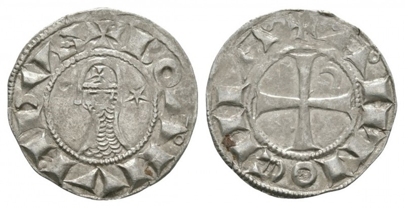World Coins - Crusader Issues - Antioch - Bohemond IV - Denier
1201-1216 AD. Ob...