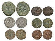 World Coins - Crusader Issues - Denier Group [6]
12th-13th century AD. Group comprising: Antioch, Tancred; Tripoli, Raymond III (2), Bohemund and ano...