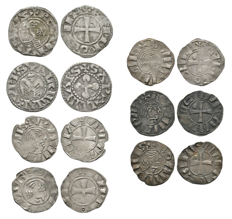 World Coins - Crusader Issues - Antioch and Valence Deniers [7]
12th-13th centu...