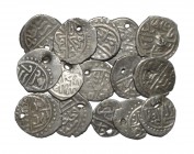 World Coins - Islamic - Ottoman - Constantinople - Small Silvers [15]
1481-1512 AD. Obvs: inscriptions. Revs: inscriptions. 10.59 grams total. [15, N...