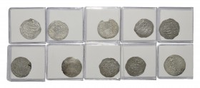 World Coins - Islamic - Ayyubids - Dirhams [10]
12th-13th century AD. Group comprising: inscription dirhams, various issues. 40 grams total (includin...