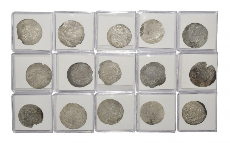 World Coins - Islamic - Rasulid - Animal Dirhams [15]
13th-15th century AD. Gro...