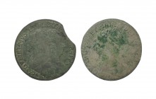 World Coins - Ireland - William and Mary - 1694 - Halfpennies [2]
Dated 1694 AD. Obvs: profile jugate busts with GVLIELMVS ET MARIA DEI GRATIA legend...