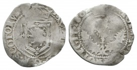 World Coins - James VI - 1602 - Eighth Thistle Merk
Dated 1602 AD. Obv: crowned arms with IACOBVS 6 D G REX SCOTORVM legend. Rev: thistle with REGEM ...