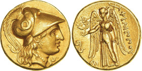 Kingdom of Macedonia, Philip III, Stater, 323-317 BC, Lampsakos, Gold, NGC