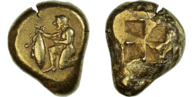 Mysia, Stater, ca. 550-450 BC, Cyzicus, Electrum, NGC, Ch VF 5/5-5/5