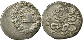 Mysia, Cistophorus, 76 BC, Pergamon, Silver, VF(30-35), SNG-France:1744