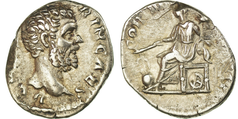 Clodius Albinus, Denarius, 194-195, Rome, Silver, EF(40-45), RIC:5C
Head of Clo...