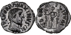 Maximus Caesar, Denarius, 3rd century AD, Contemporary imitation, Billon