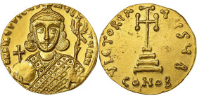 Philippicus (Bardanes), Solidus, 711-713, Constantinople, Gold, MS(63)