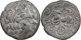 Redones, Stater, 80-50 BC, Billon, VF(20-25), Delestrée:2315