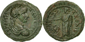 Phrygia, Hadrian, Assarion, 117-138, Laodicea ad Lycum, Bronze, AU(50-53)