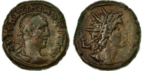 Egypt, Maximinus I Thrax, Tetradrachm, 237-238, Alexandria, Billon, VF(30-35)