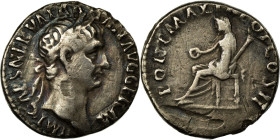 Trajan, Denarius, 98-99, Rome, Silver, EF(40-45), RIC:21