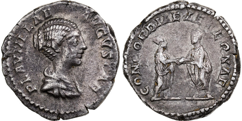 Plautilla, Denarius, 202-205, Rome, Silver, EF(40-45), RIC:361
Bust of Plautill...