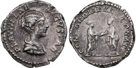 Plautilla, Denarius, 202-205, Rome, Silver, EF(40-45), RIC:361