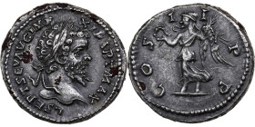 Septimius Severus, Denarius, 198-202, Laodicea, Silver, AU(55-58), RIC:503A