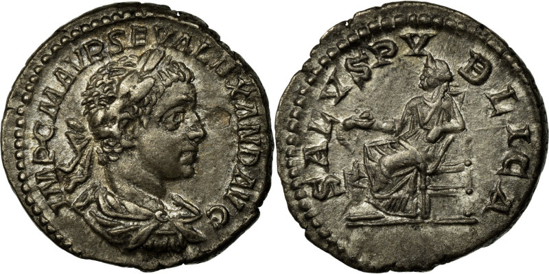 Severus Alexander, Denarius, 222-228, Rome, Silver, AU(55-58), RIC:178d
Bust of...