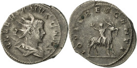Valerian II, Antoninianus, 255, Lugdunum, Silver, EF(40-45), RIC:3