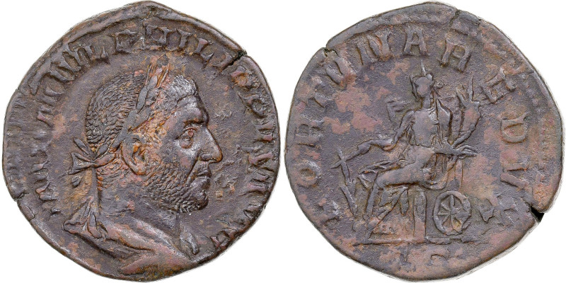 Philip I, Sestertius, 244-249, Rome, Bronze, AU(50-53), RIC:174A
Bust of Philip...