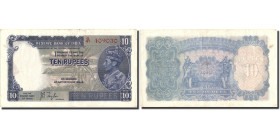 Banknote, India, 10 Rupees, Undated, Undated, KM:19a, AU(50-53)