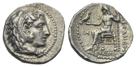 KINGS OF MACEDON. Philip III Arrhidaios, 323-317 BC. Hemidrachm (Silver, 13.64 mm, 2.02 g). In the name and types of Alexander III. Babylon, struck un...