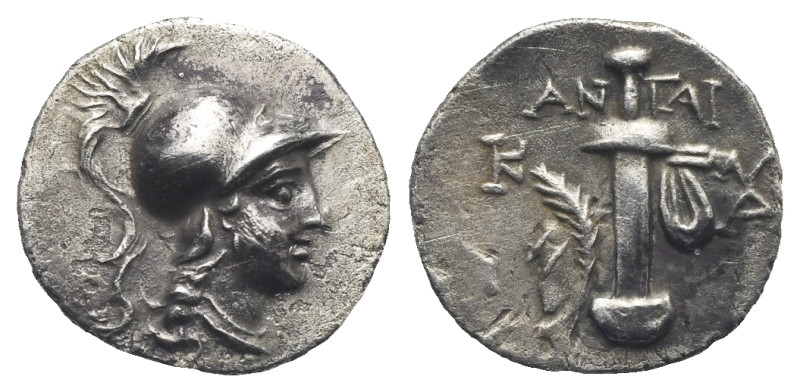 CARIA. Kaunos. Circa 166-100 BC. Hemidrachm (Silver, 12.66 mm, 1.08 g). Magistra...