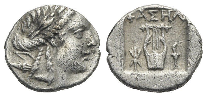 LYCIAN LEAGUE. Phaselis. Circa 167-100 BC. Drachm (Silver, 15.25 mm, 2.31 g). La...