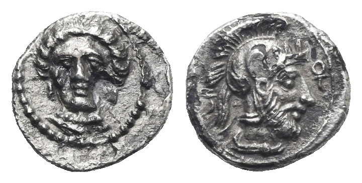 CILICIA. Tarsos. Time of Pharnabazos and Datames, circa 380-372 BC. Obol (Silver...