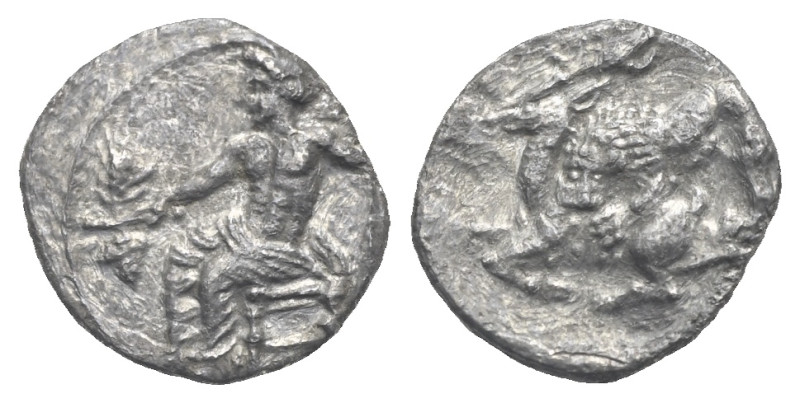 CILICIA, Tarsos. Mazaios. Satrap of Cilicia, 361/0-334 BC. Obol (Silver, 10.80 m...