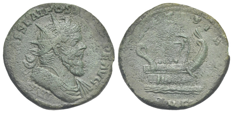 Postumus, 260-269. Double Sestertius (Bronze, 31.79 mm, 15.48 g). Lugdunum, circ...