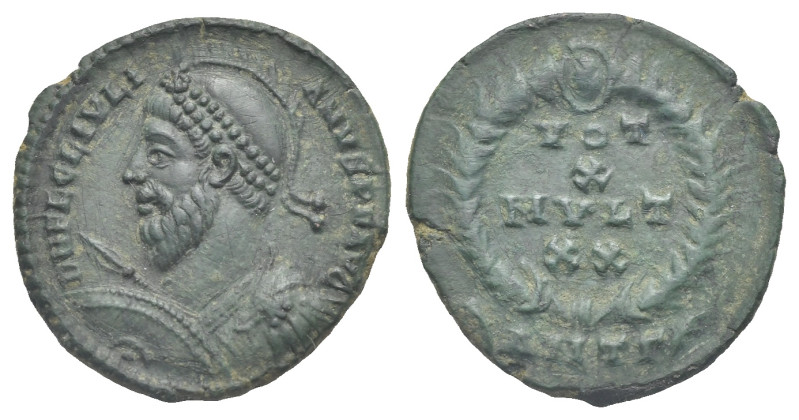 JULIAN II, 360-363. Follis (Bronze, 19.96 mm, 2.84 g). Antioch, circa 361-363. D...