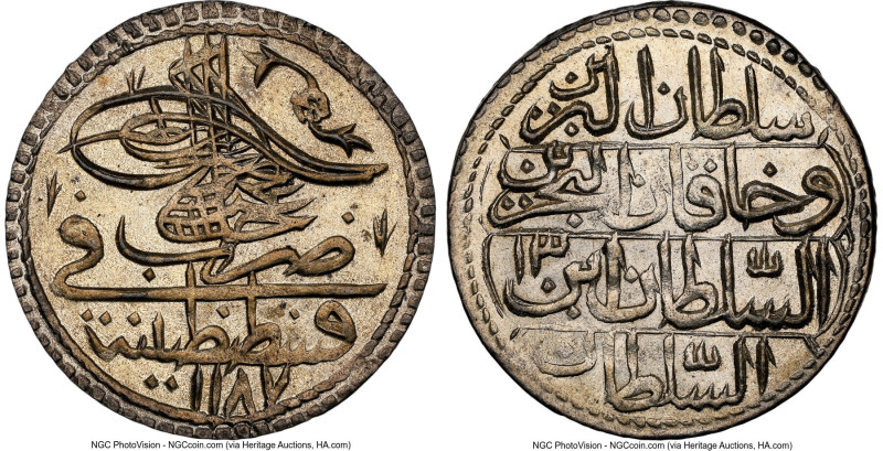 Ottoman Empire. Abdul Hamid I 5 Para (Besparalik) AH 1187 Year 13 (1787/1788) MS...