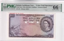 British Caribbean Territories, 2 Dollars, 1953/1964, UNC, p8cts, SPECIMEN

Estimate: USD 2000-4000