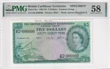 British Caribbean Territories, 5 Dollars, 1961/1964, AUNC, p9cs, SPECIMEN

Estimate: USD 750-1500